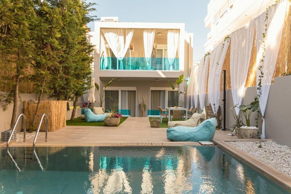 G&M Luxury Residence With Pool La Canea Esterno foto
